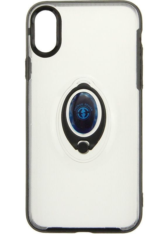 Бампер SG185 Soft TPU+PC 5 Papers inside Kickstand Cover IPhone X Mix Shengo (301779892)