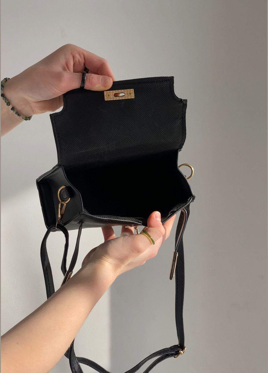 Женская сумка 7904 кросс-боди черная No Brand (296008220)