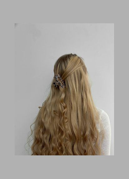 Аксессуар для волос женский краб золотой лео Женский аксессуар для волос Miso (293241641)