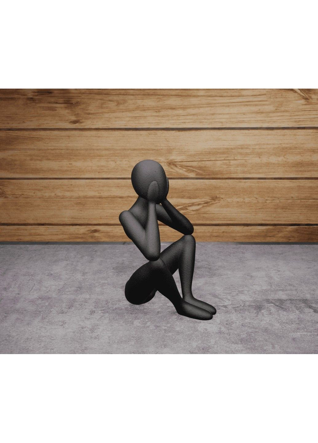 Декоративная статуэтка абстракция "Момент размышлений" ЗаСвіт (369718332)