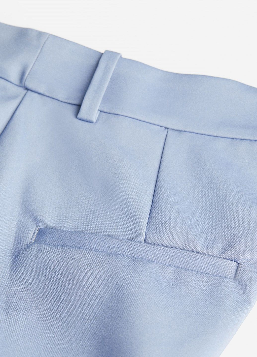 Синие классические демисезонные брюки H&M
