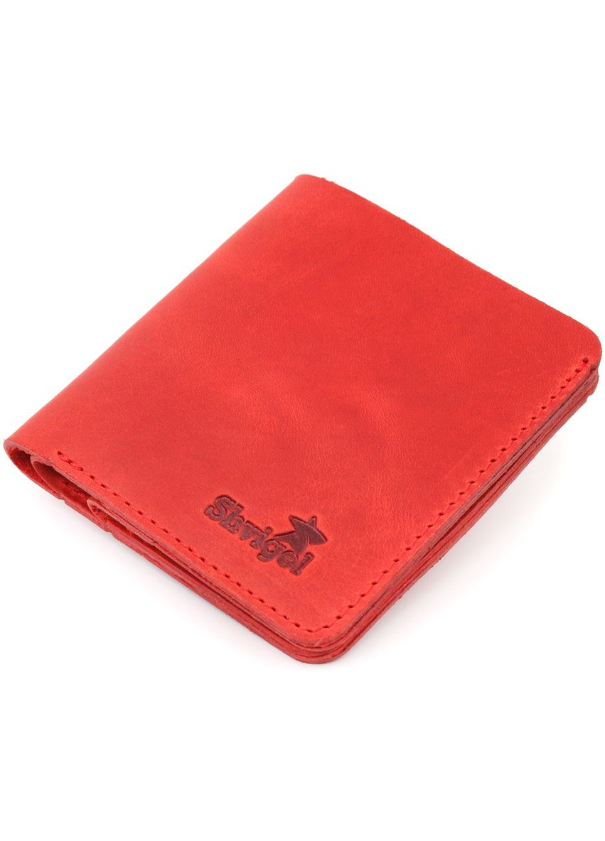 Гаманець жіночий Шкіряний з монетницею 16602 Червоний Shvigel (306881901)