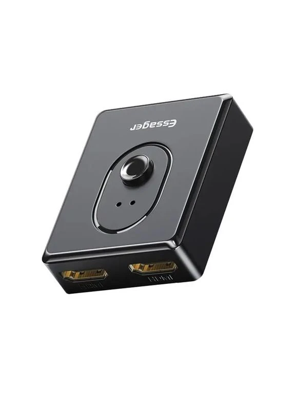 Спліттер HDMI-compatible Splitter Switch 4K 2.0 HDMI-compatible Switcher 1x2 / 2x1 Adapter 2 in 1 Out Converter For PS4 HD TV Essager Switcher 4K (372685617)
