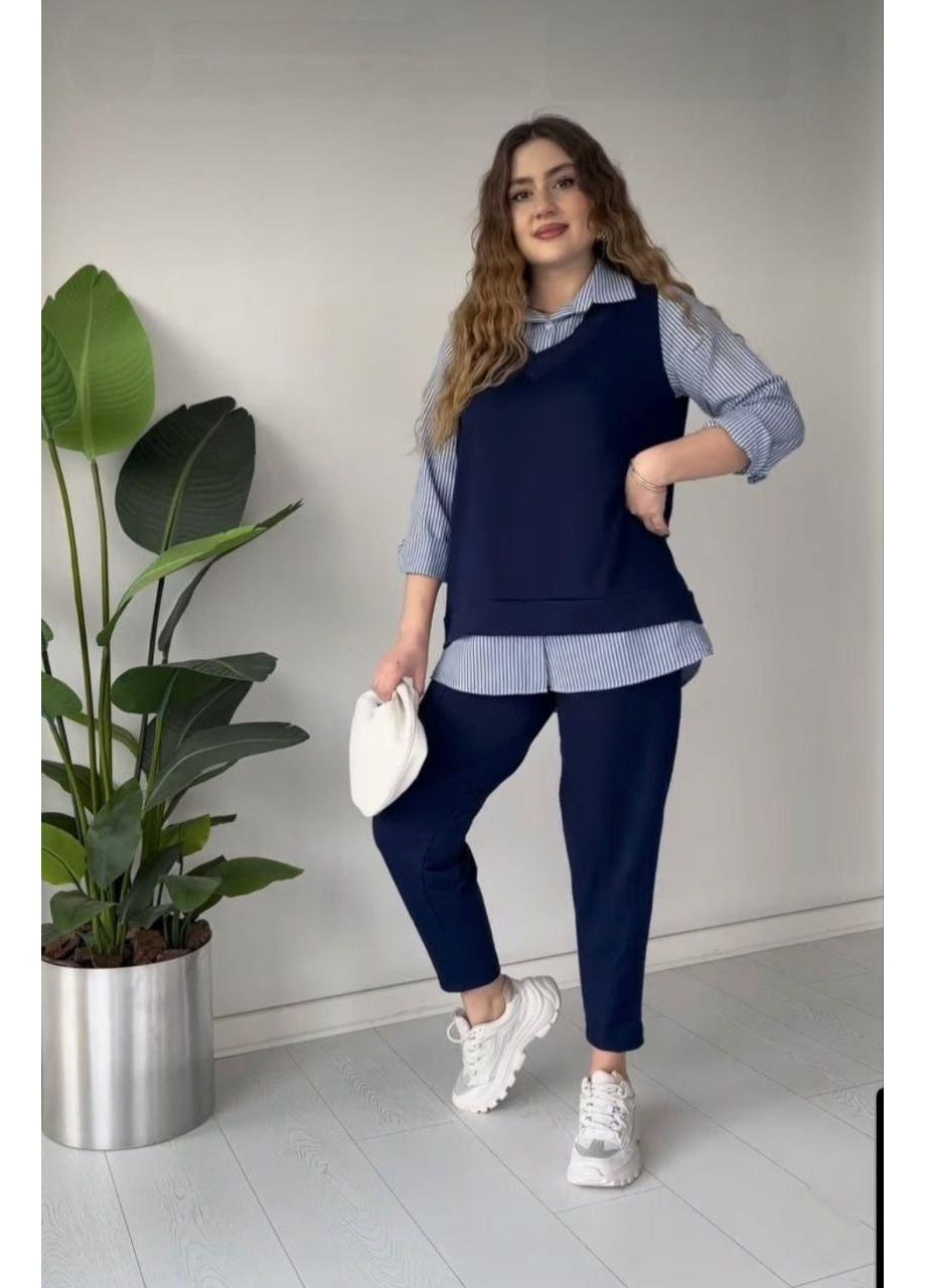 Костюм-двойка трикотажный, oversize Sofia 79 (360787694)