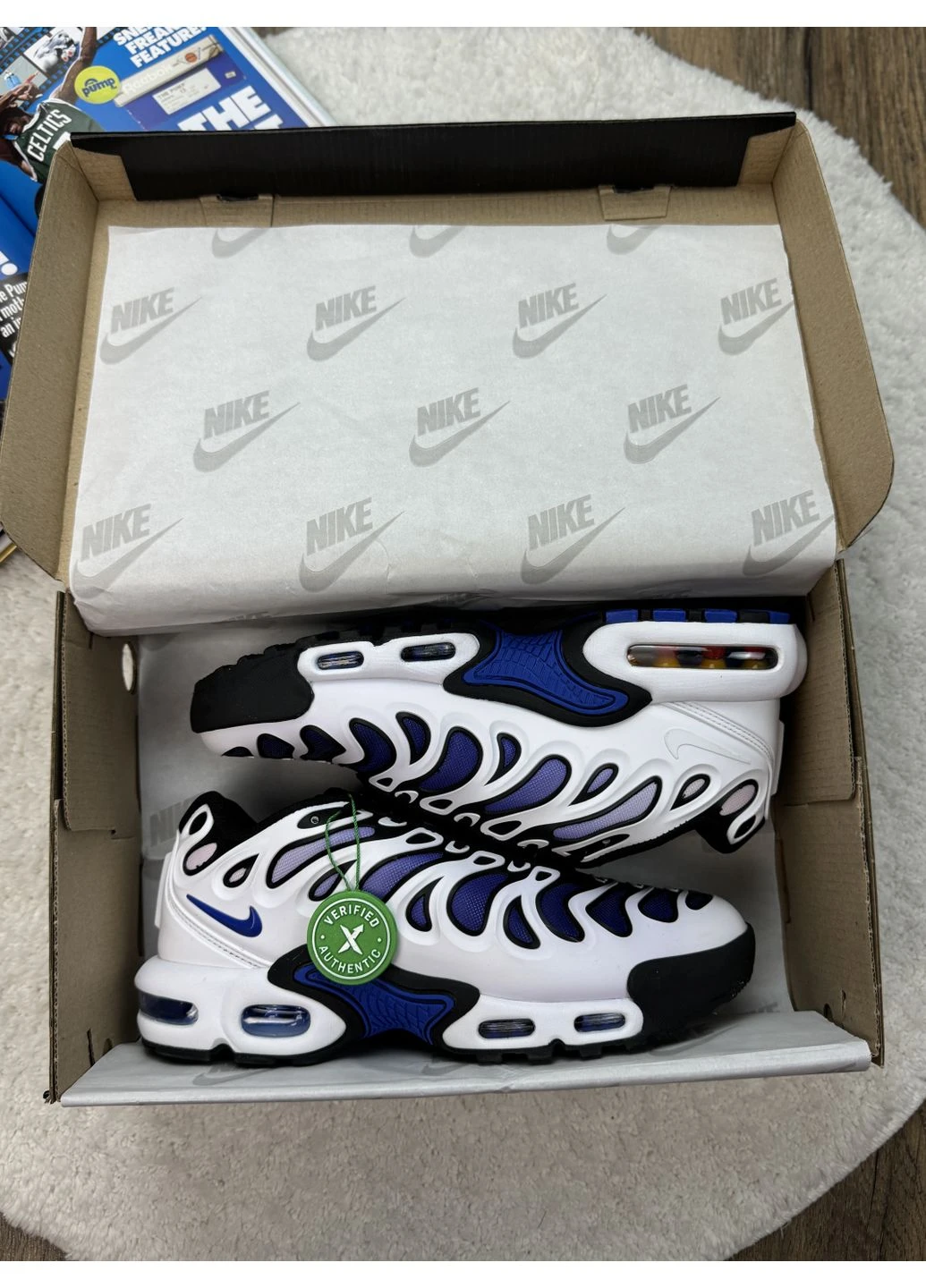 Серые летние кроссовки nike air max tn plus drift grey purple найк аир макс тн плюс No Brand