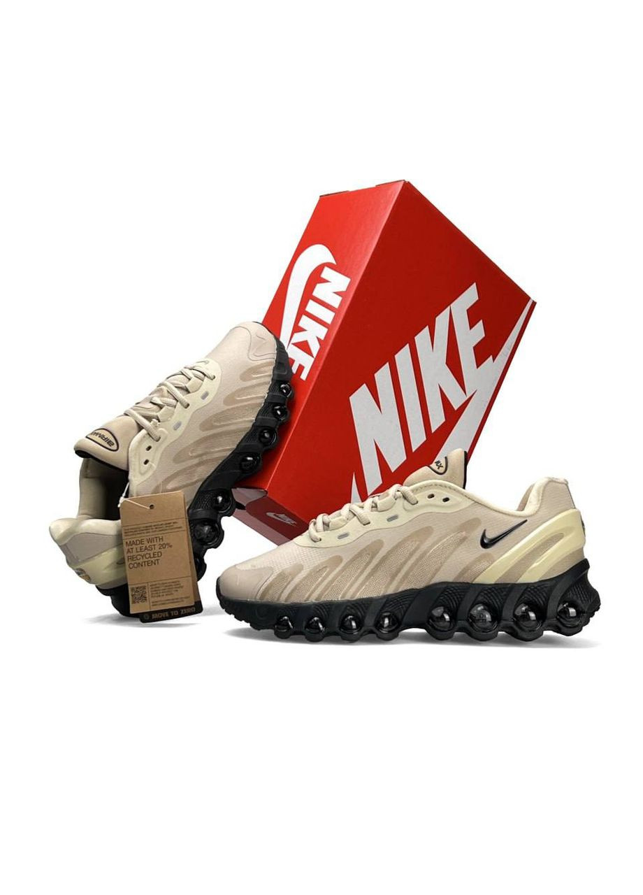 Бежевые демисезонные кроссовки мужские nike No Brand Air Max Dn8 Beige Black