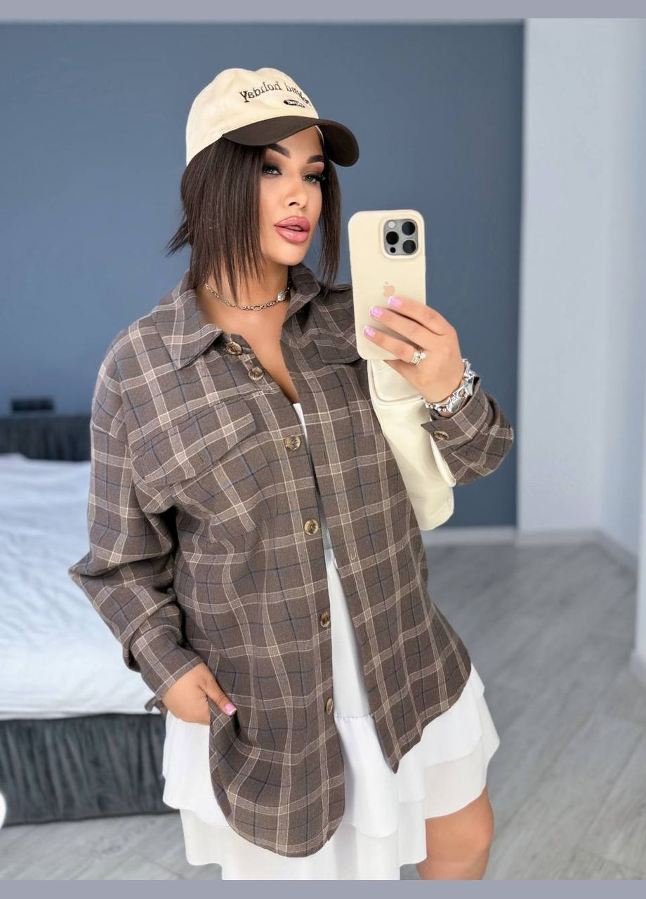 Сорочка в клітинку Garna (326501734)