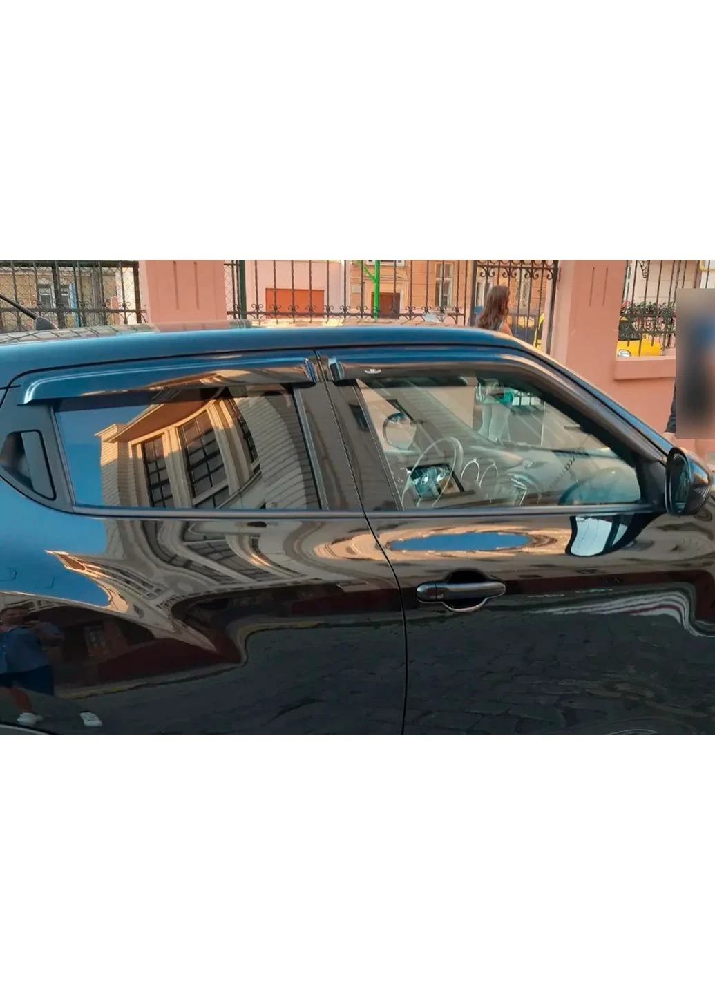 Дефлекторы окон (4 шт, ) для Nissan Juke 2010-2019 гг Hic (391746807)