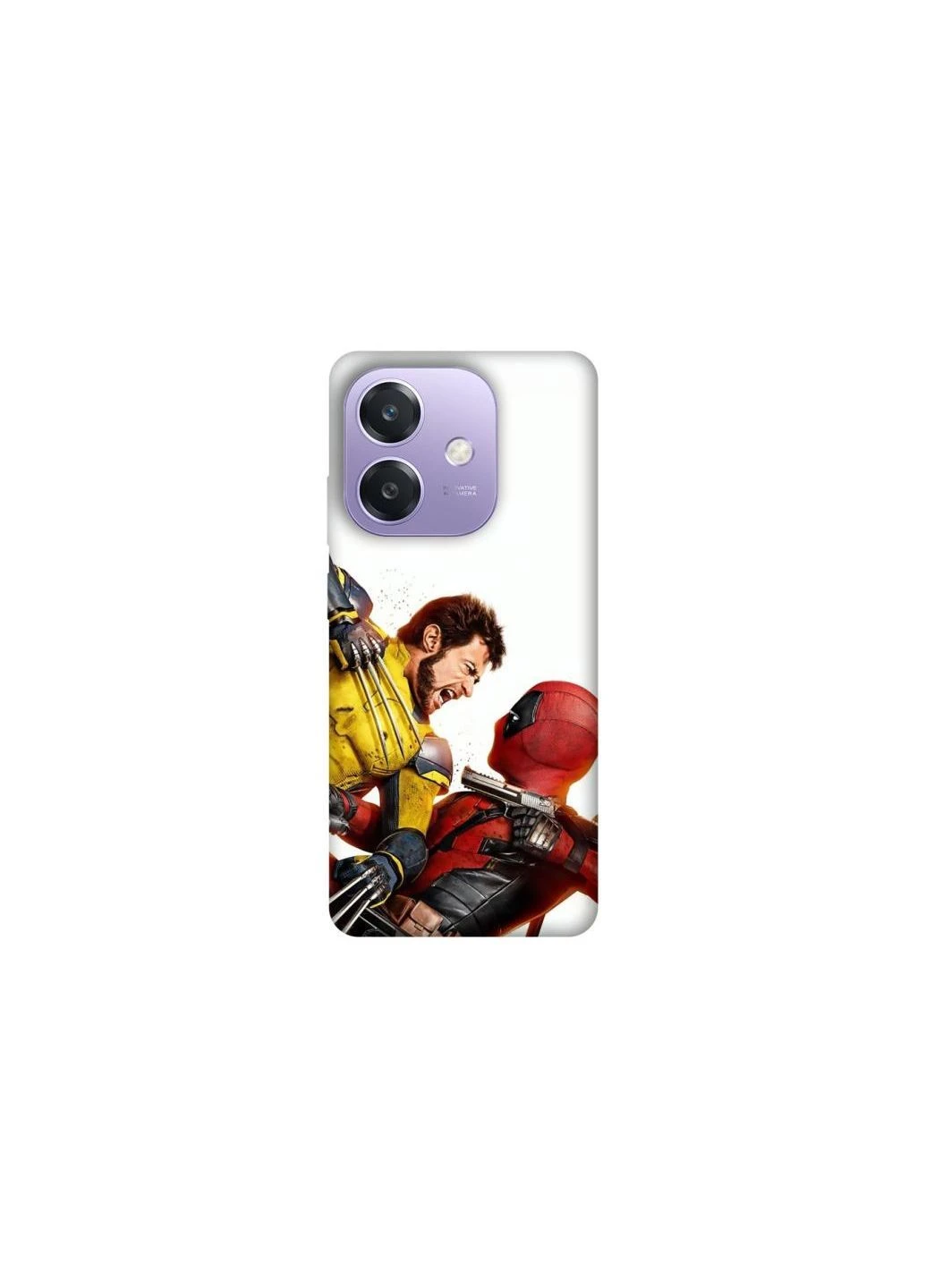 Чехол на Oppo A40m Deadpool and Wolverine Frontalka (375752761)