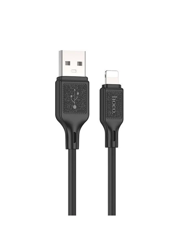 Кабель Lightning Lightning Cool silicone data cable X90 для айфон 5 6 7 8 11 12 1 метр Hoco (315478699)