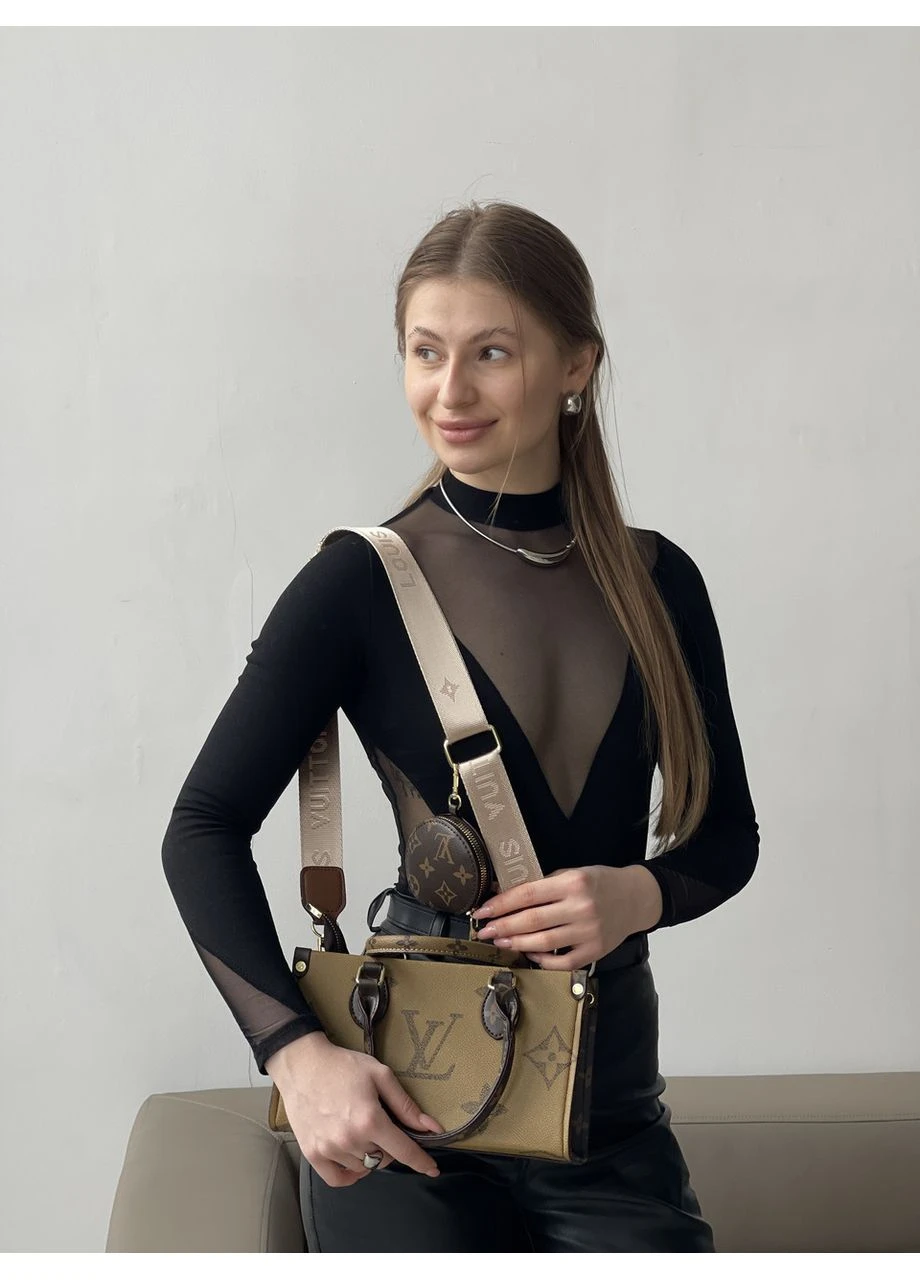 Женская сумка Monogram Reverse OnTheGo кросс боди Луи Виттон MDR No Brand (369935306)