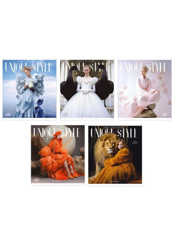 Зошит 96 аркушів клітинка " " / Унікальний стиль Бріск (342416163)