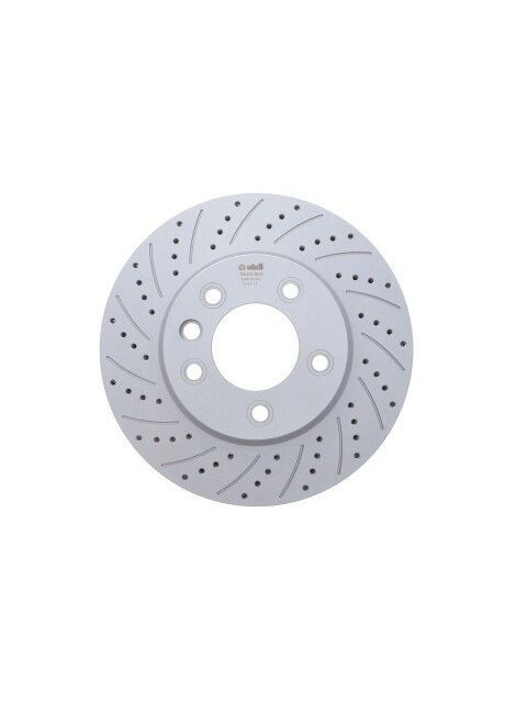 Диск тормозной передний левый VW Touareg (03-18) перфорированный (Geomet) (66151716601) VIKA (339631696)