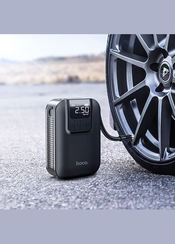 Портативный компрессор насос для автомобиля S53 Breeze portable smart air pump Hoco (280916254)