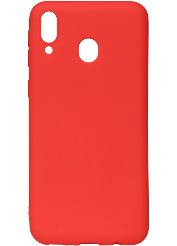Чехол-накладка 1mm Matt TPU Case Samsung Galaxy M20 Red Toto (301783819)