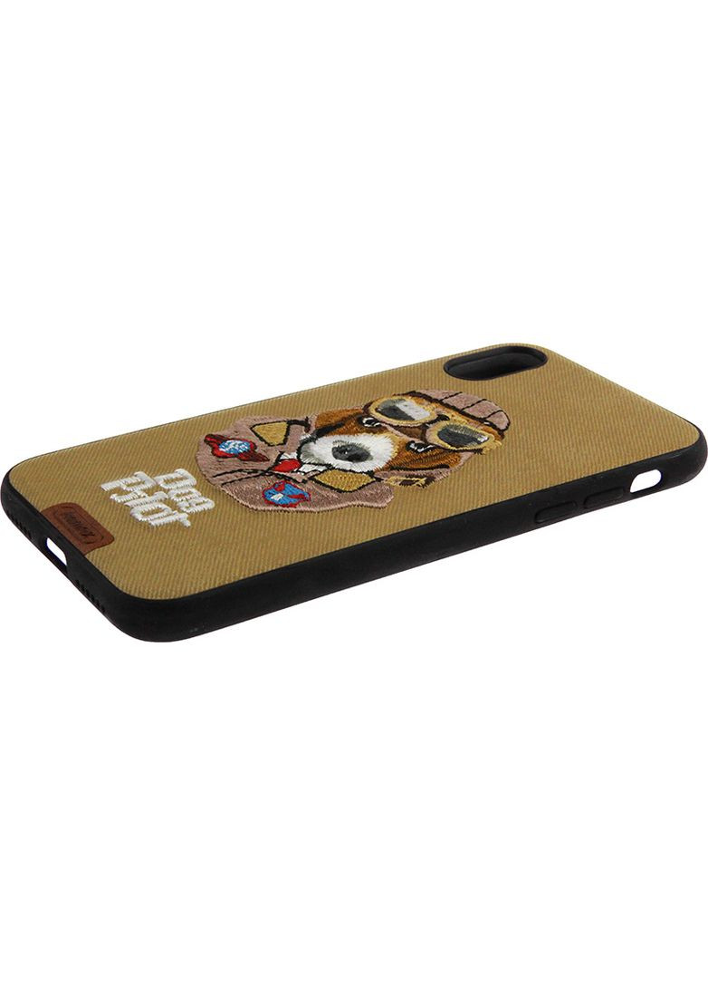 Чехолнакладка Petit Series Case Apple iPhone X Brown Remax (301471056)