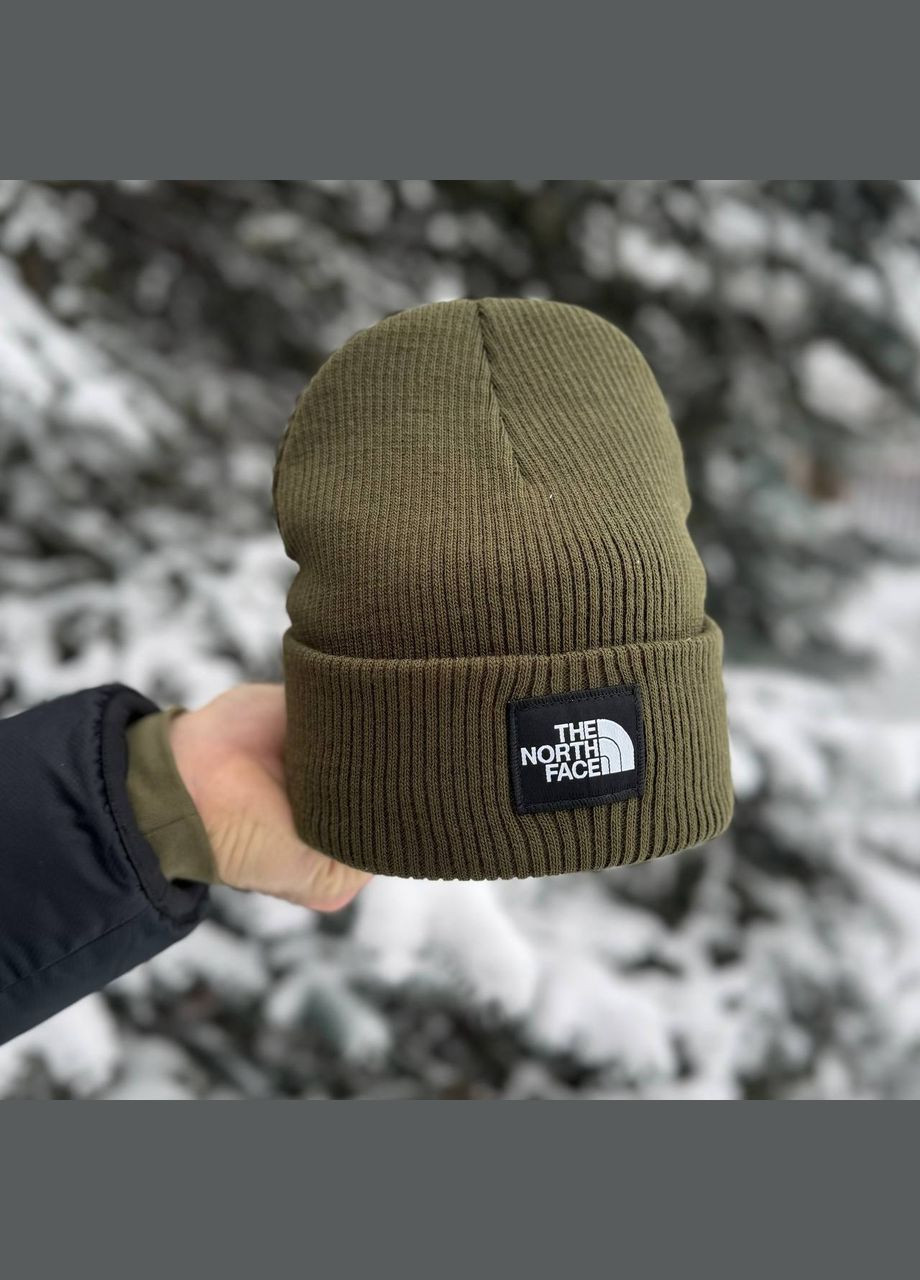 Зимова шапка Норд Фейс No Brand (307085909)