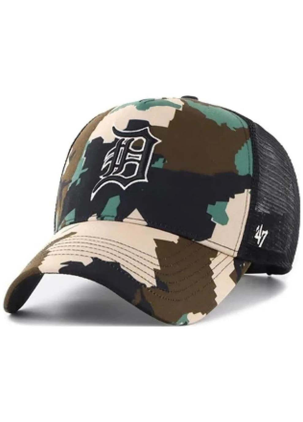 Кепка-тракер DETROIT TIGERS DIGITAL STAR Коричневый 47 Brand (367599075)