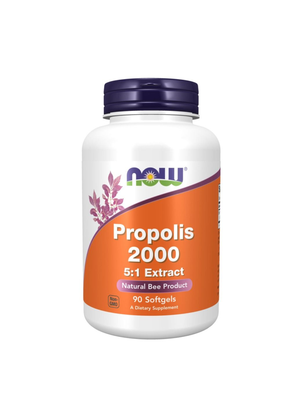 Добавка Propolis 2000 5:1 Extract - 90 softgels Now Foods (330105567)