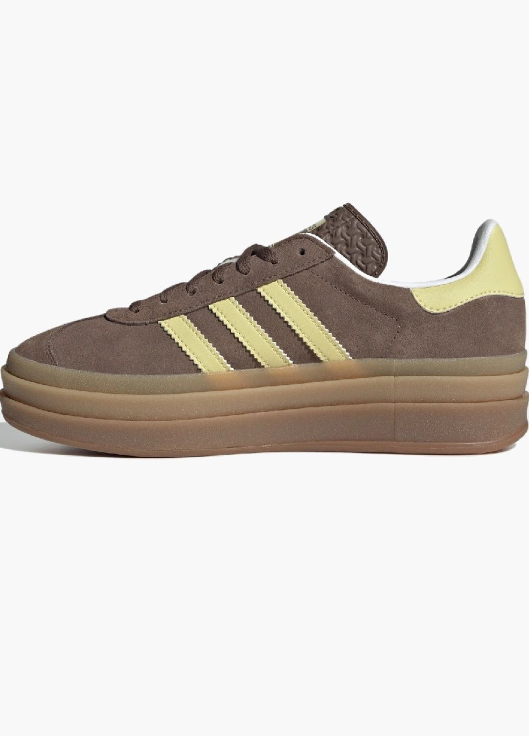 Кроссовки женские Gazelle Bold W Brown JI2697 adidas коричневые (335013219)