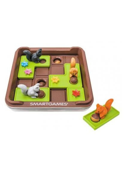 Настільна гра Вперед, за горіхами! (SG 425 UKR) Smart Games Вперед, за орехами! (368562244)