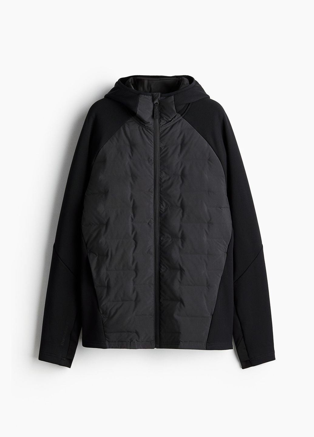 Чорна демісезонна куртка весняно-осіння H&M