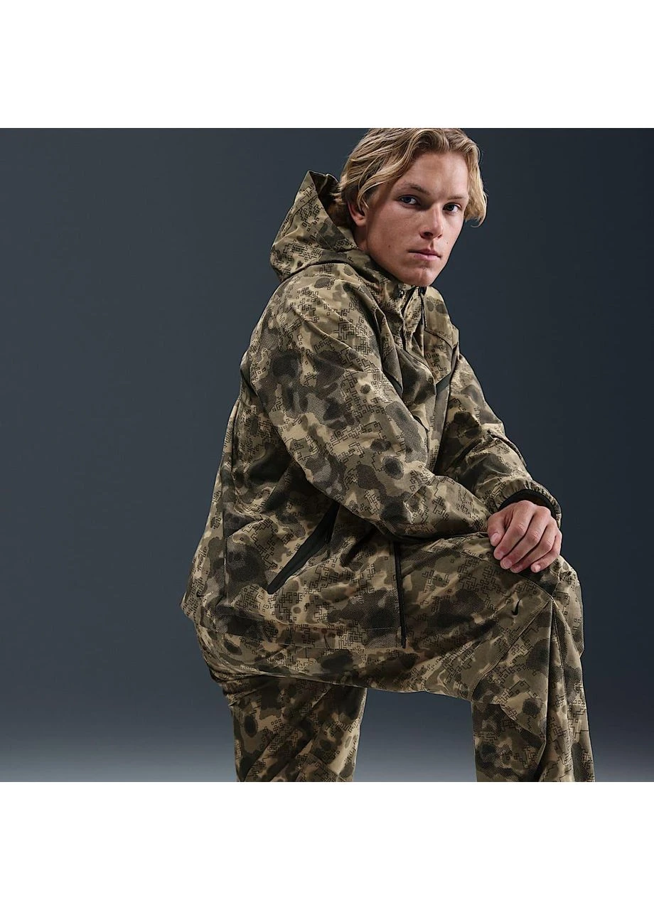 Оливковые демисезонные брюки Nike