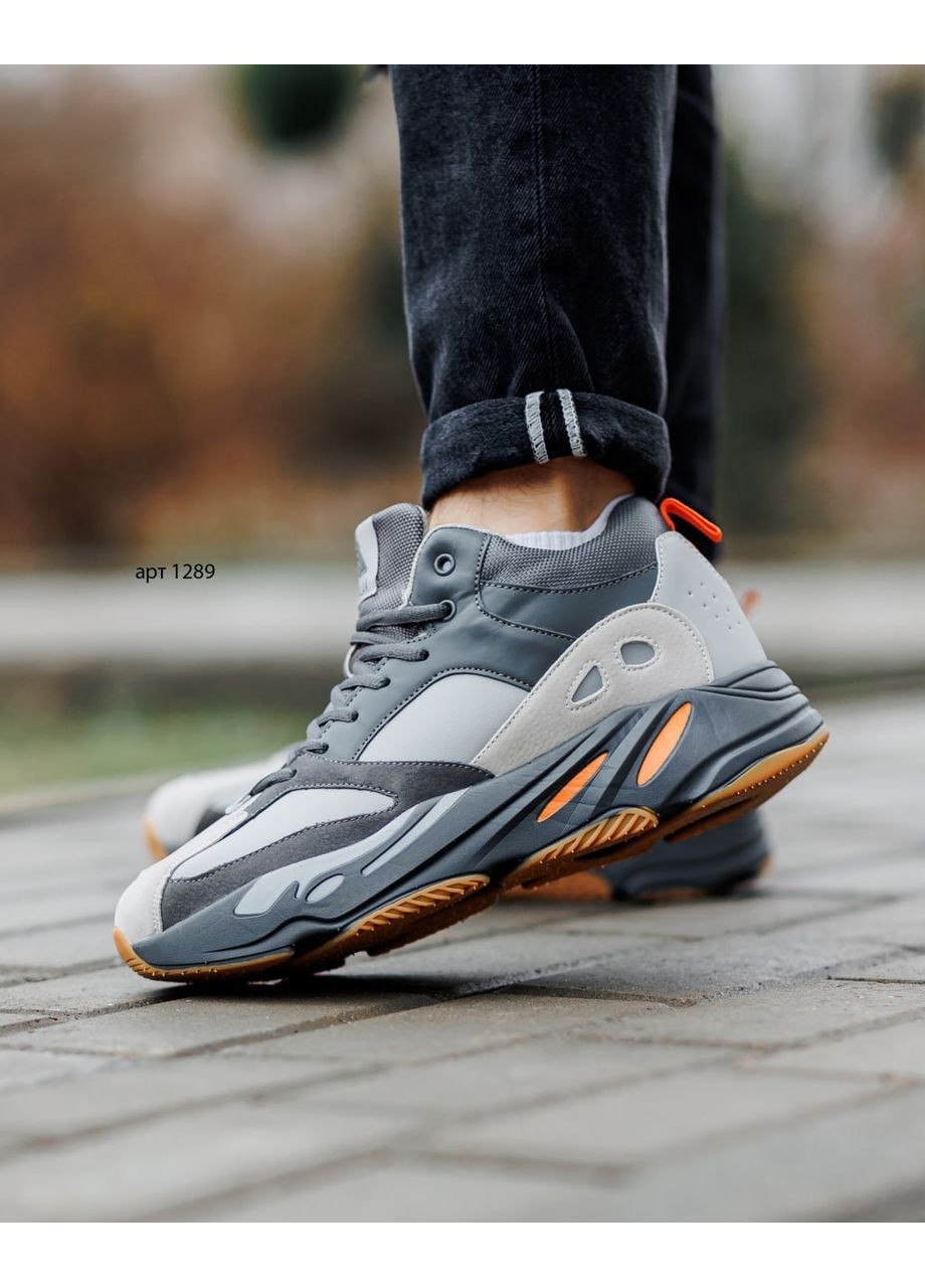 Сірі Зимовий чоловічі кросівки No Brand