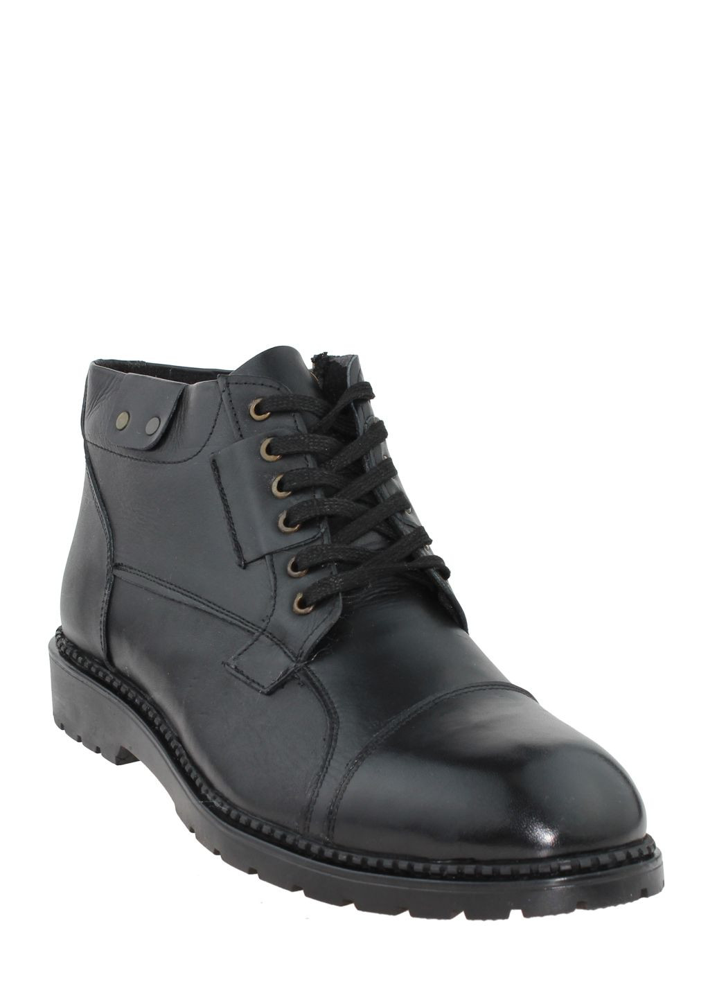 Черные осенние ботинки 1977.01 черный Goover