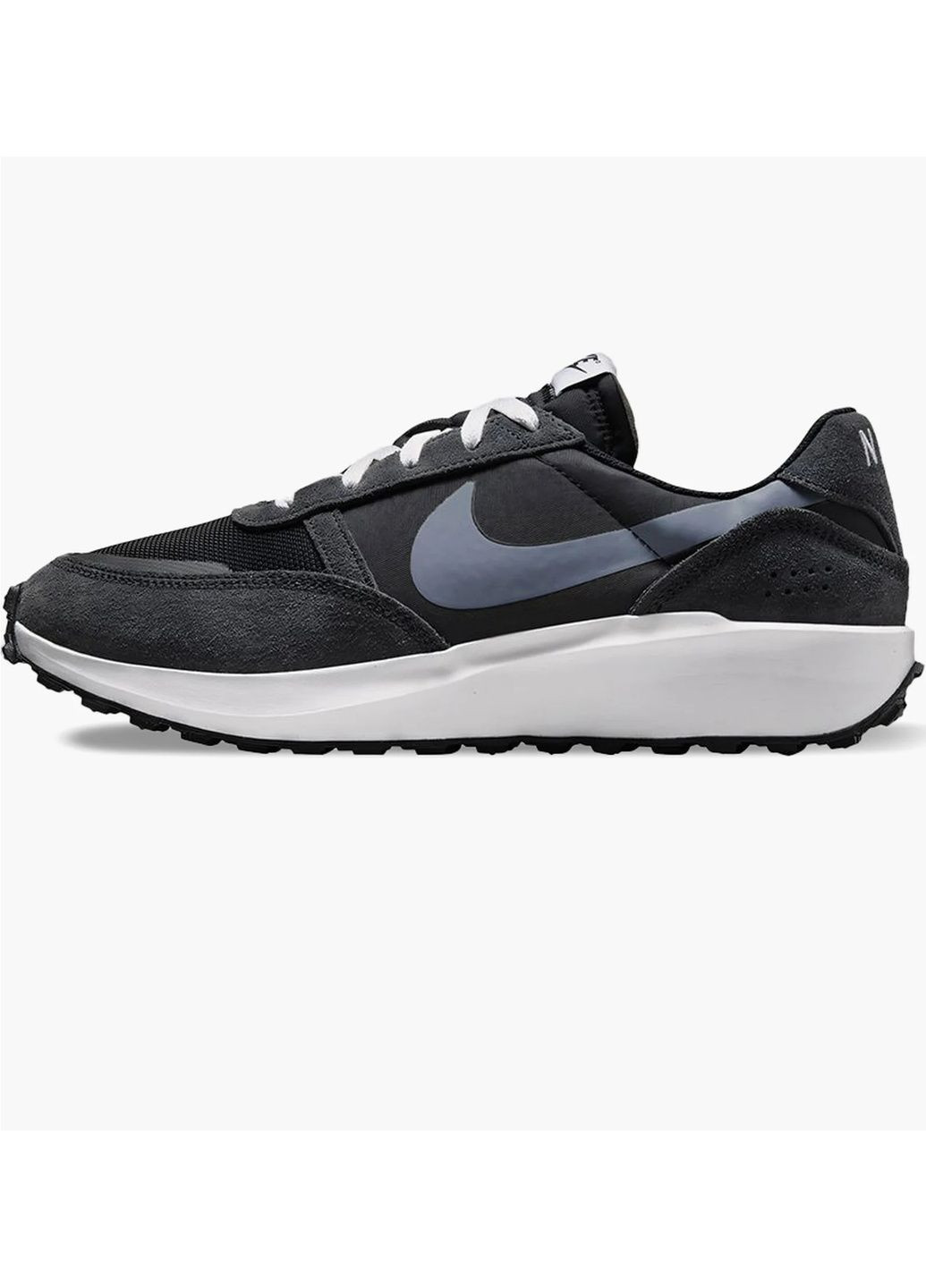 Чорні кросівки чоловічі waffle debut black fj4195-001 Nike
