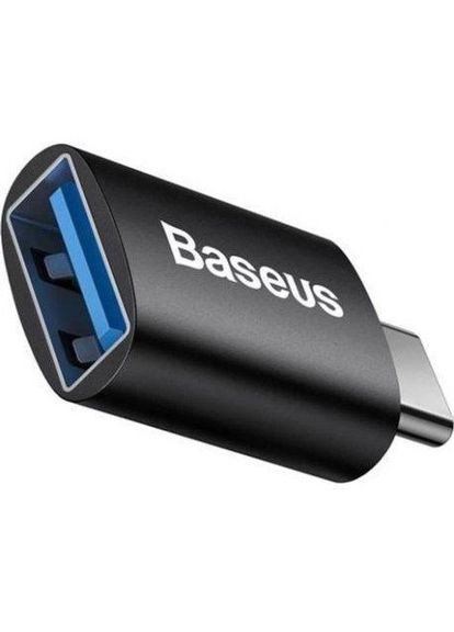 Адаптер Mini OTG Type-C/USB-A 3.1 Black (ZJJQ000001) Baseus (333031888)