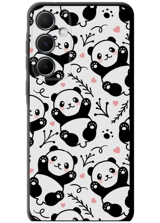 TPU чехол 'Панды' для Endorphone Samsung Galaxy A55 (306740682)