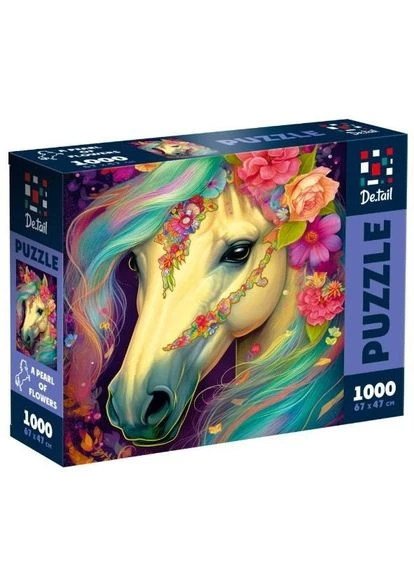 Пазлы De.tail. Жемчужина цветов 1000 деталей DT1000-12 (укр) Vladi toys (376252287)