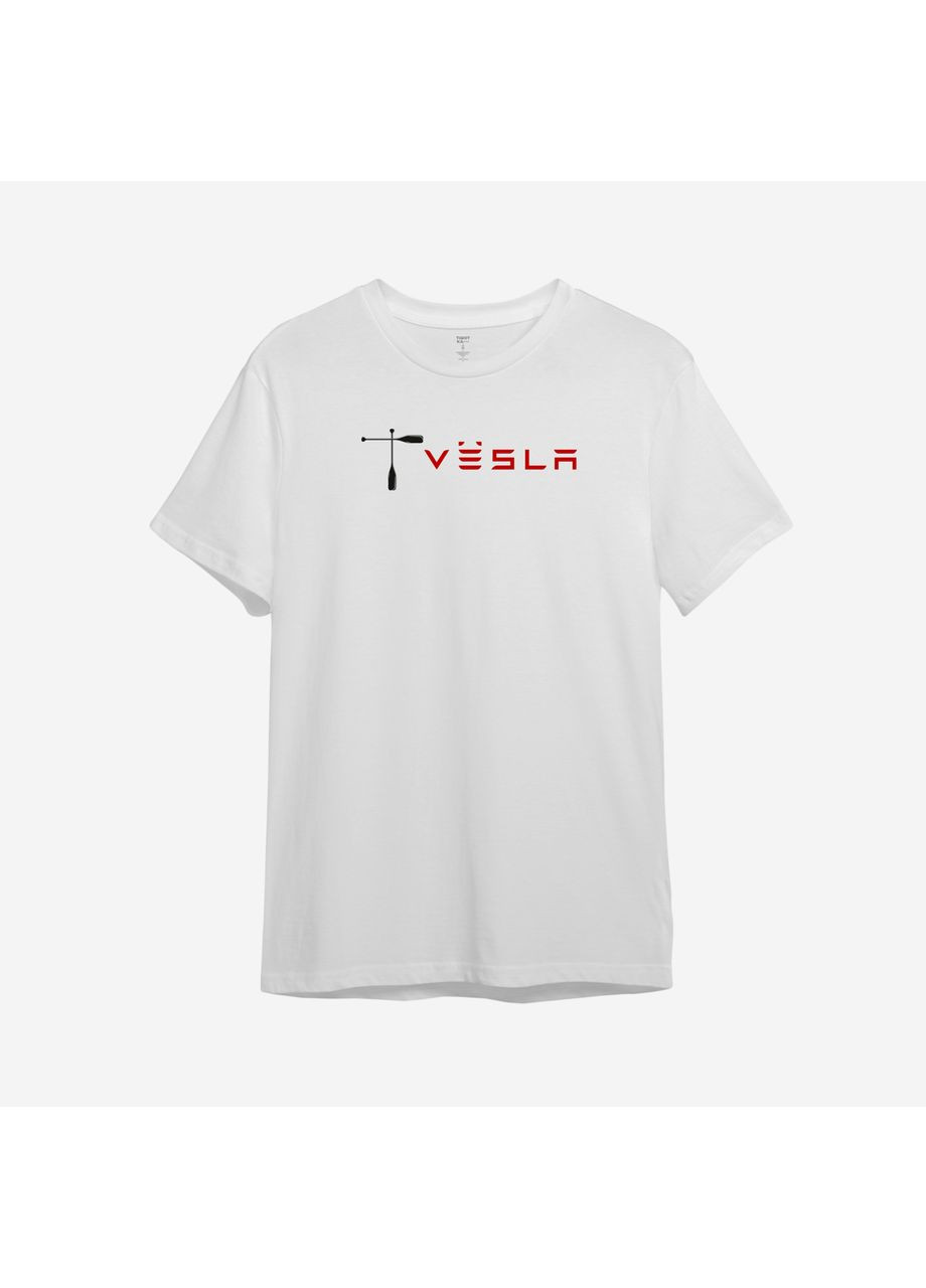 Футболка з принтом "VËSLA". З гумором про Tesla (1034493941-1) ТiШОТКА (363967695)