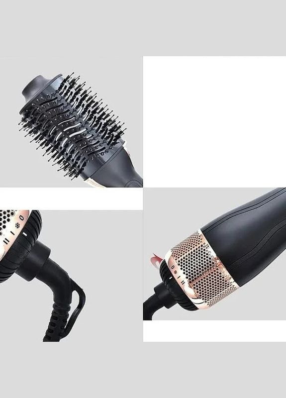 Фен-щітка для укладання волосся повітряний стайлер з іонізацією 3 режими 2 швидкості 1000 Вт (2103354316) VGR 492 (329422056)