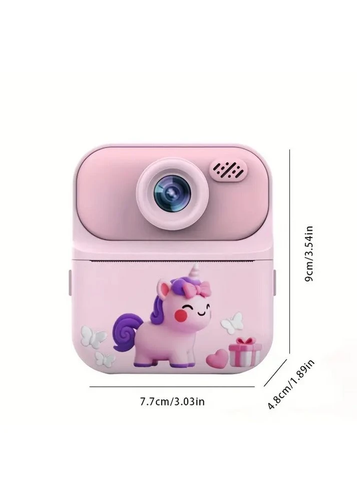 Дитячий фотоапарат з миттєвого друку Єдиноріжка SAM-9567 No Brand (363968555)