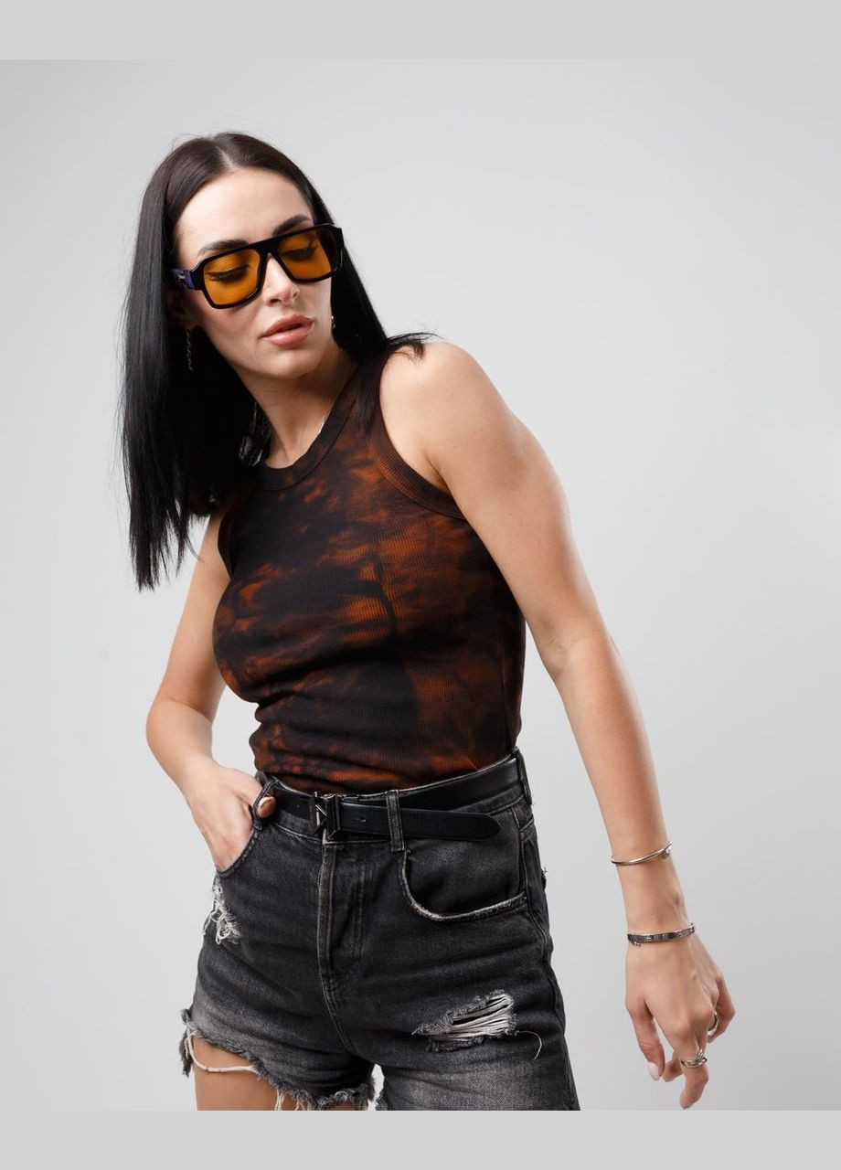 Майка облягаюча тай-дай Fashion Girl — 317234991