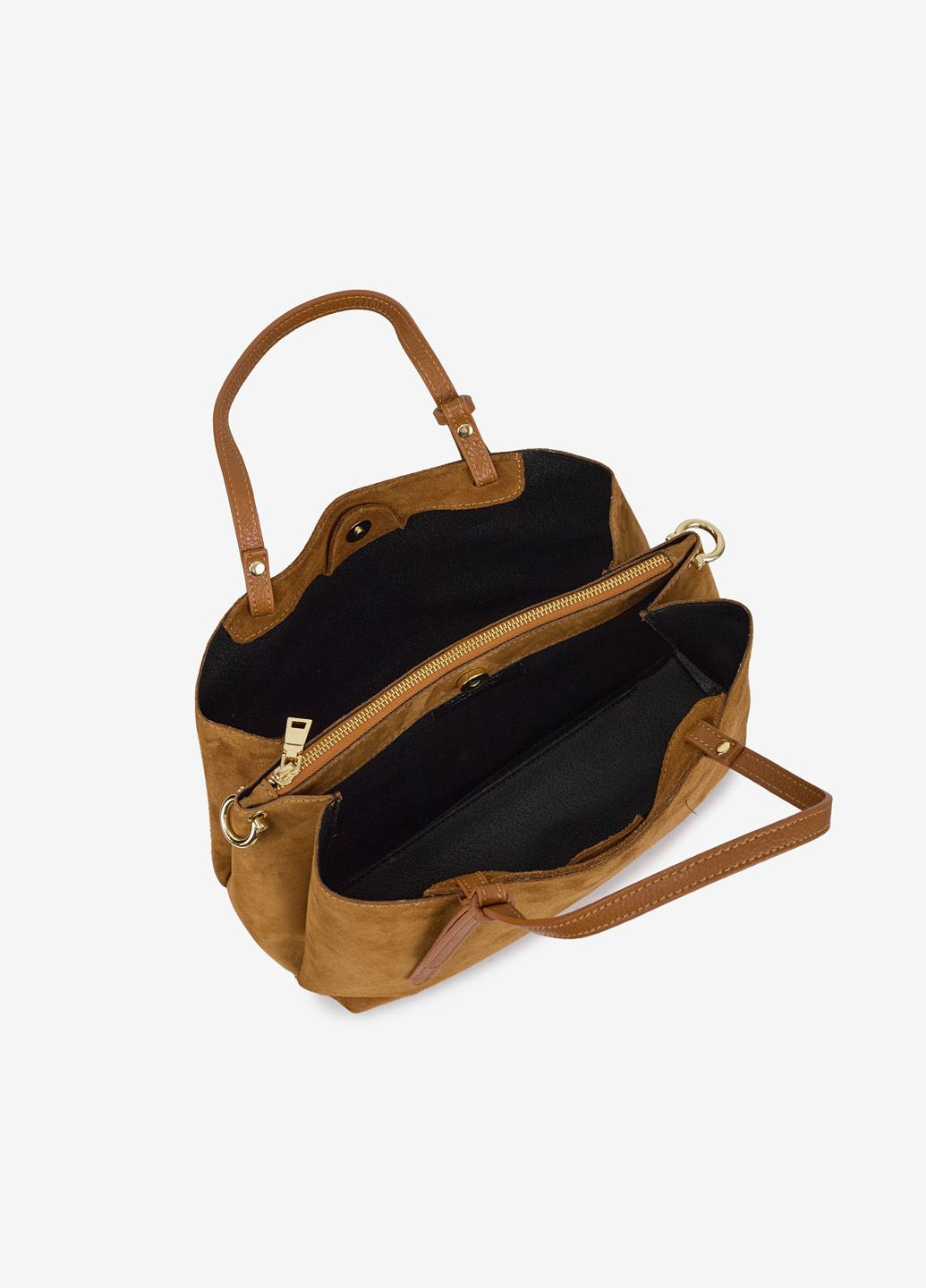 Сумка женская замшевая тоут средняя Tote Regina Notte (364673858)