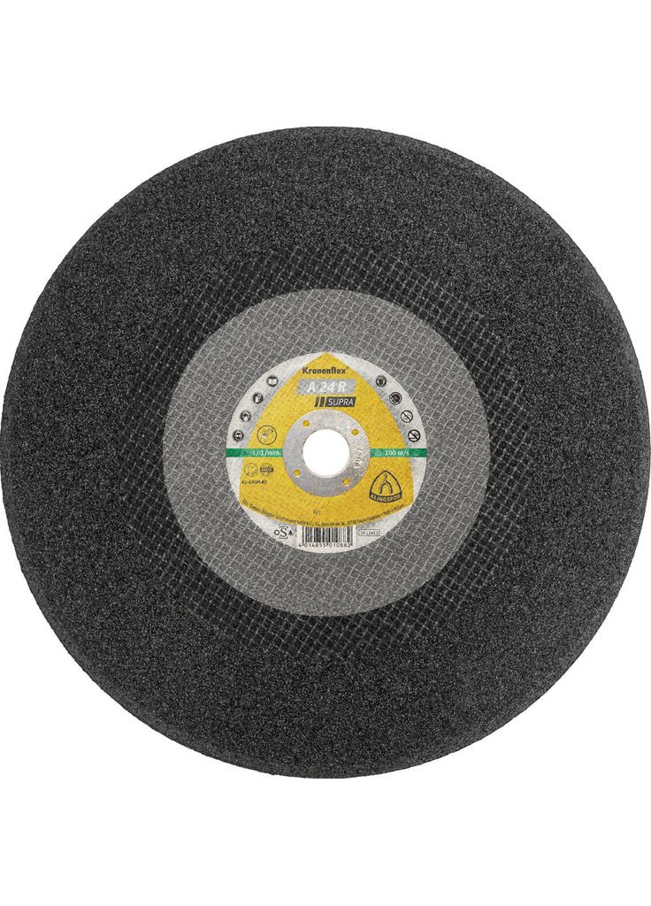 Відрізний диск Kronenflex A 24 R Supra (400х25.4 мм) круг по сталі (23216) Klingspor (267819726)