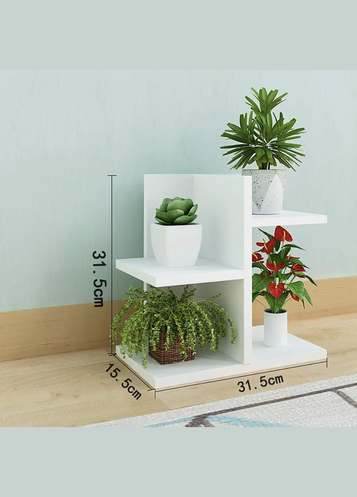 Підставка для квітів з дерева Кольядо зефір (ЦВП-007120) No Brand (328230314)