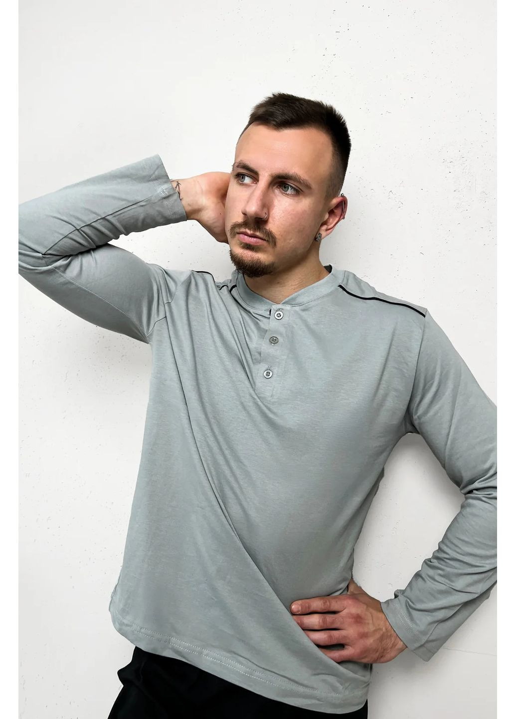 Чоловіча піжама Pijamoni 6845-2 gray (366197450)