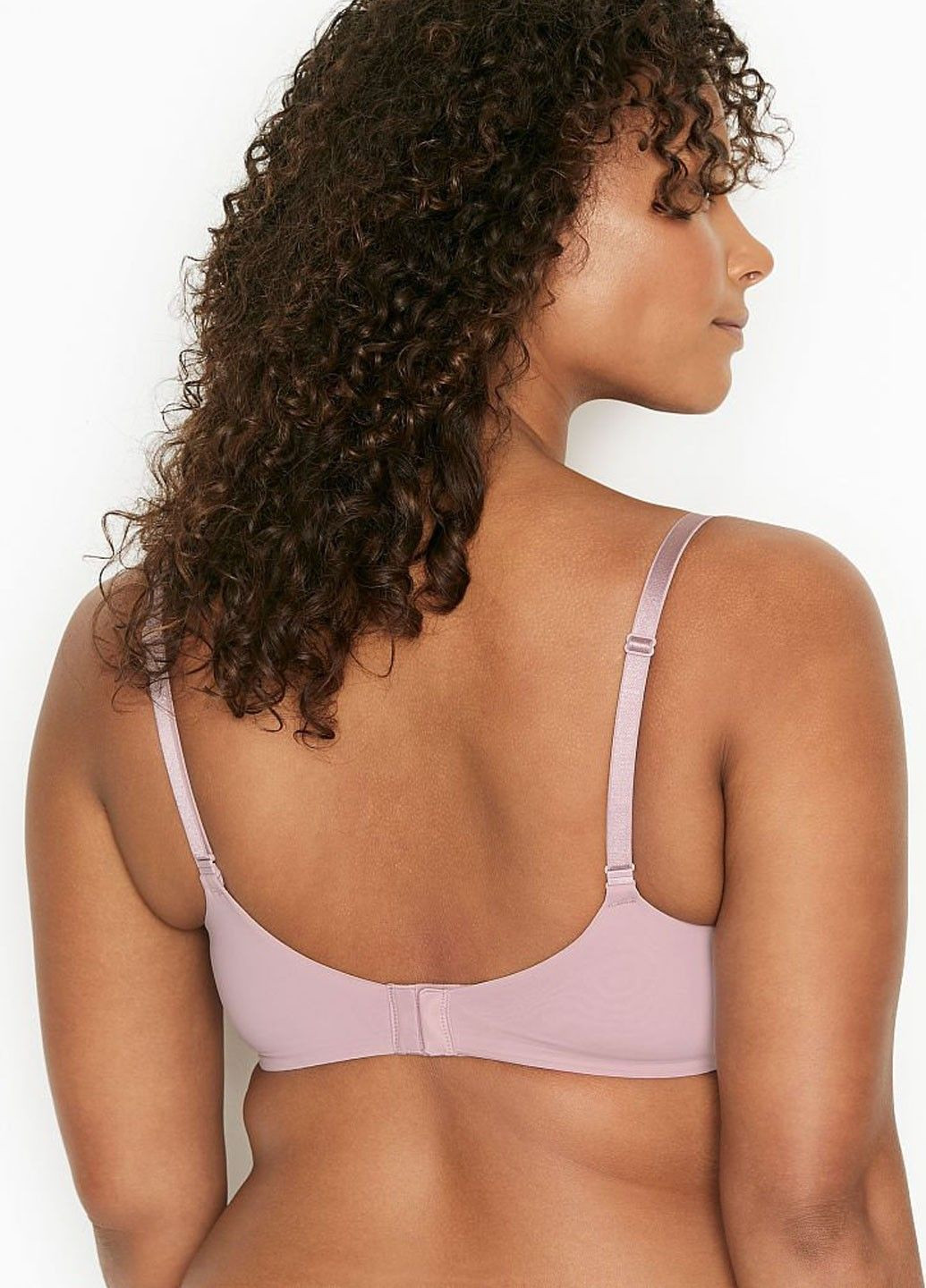 Бузковий бюстгальтер Victoria's Secret з кісточками поліамід, еластан