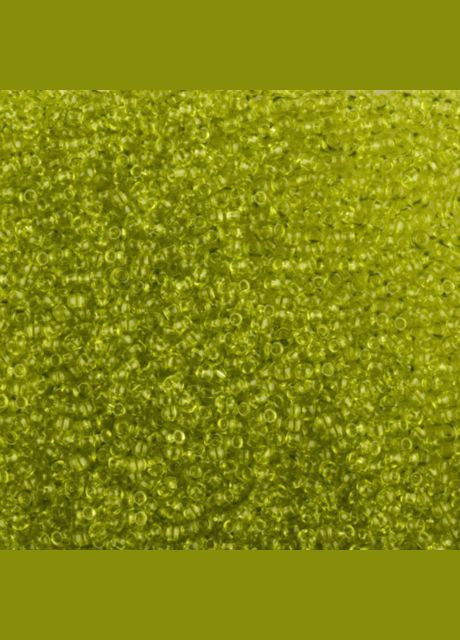 Бісер чеський Preciosa 01653, кристалічний прозорий, салатовий (10 г) No Brand (340483159)