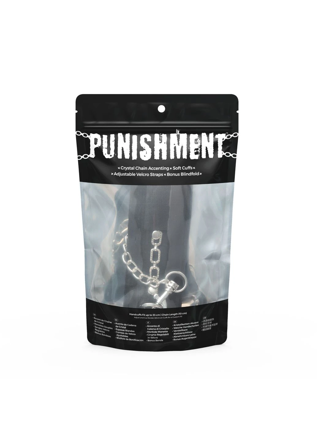 Наручники Crystal Detail Handcuffs - Black Punishment (400738413)