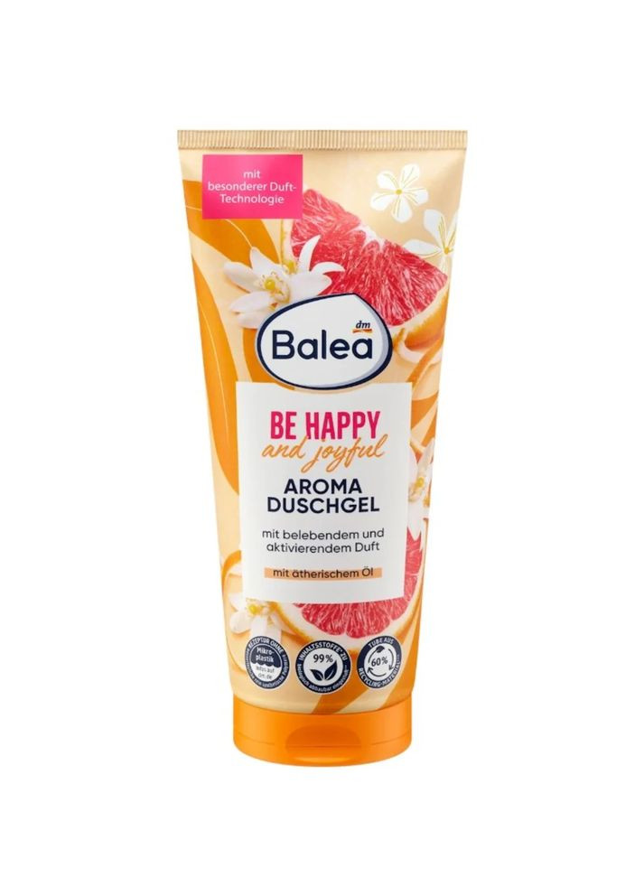 Ароматерапевтический гель для душа Be Happy And Joyful 200 мл Balea (363052690)