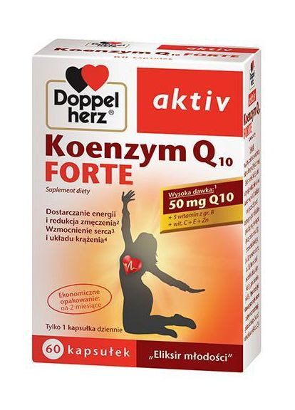 Коэнзим Q10 Forte, Doppelherz aktiv, 60 капс Queisser Pharma (361135838)