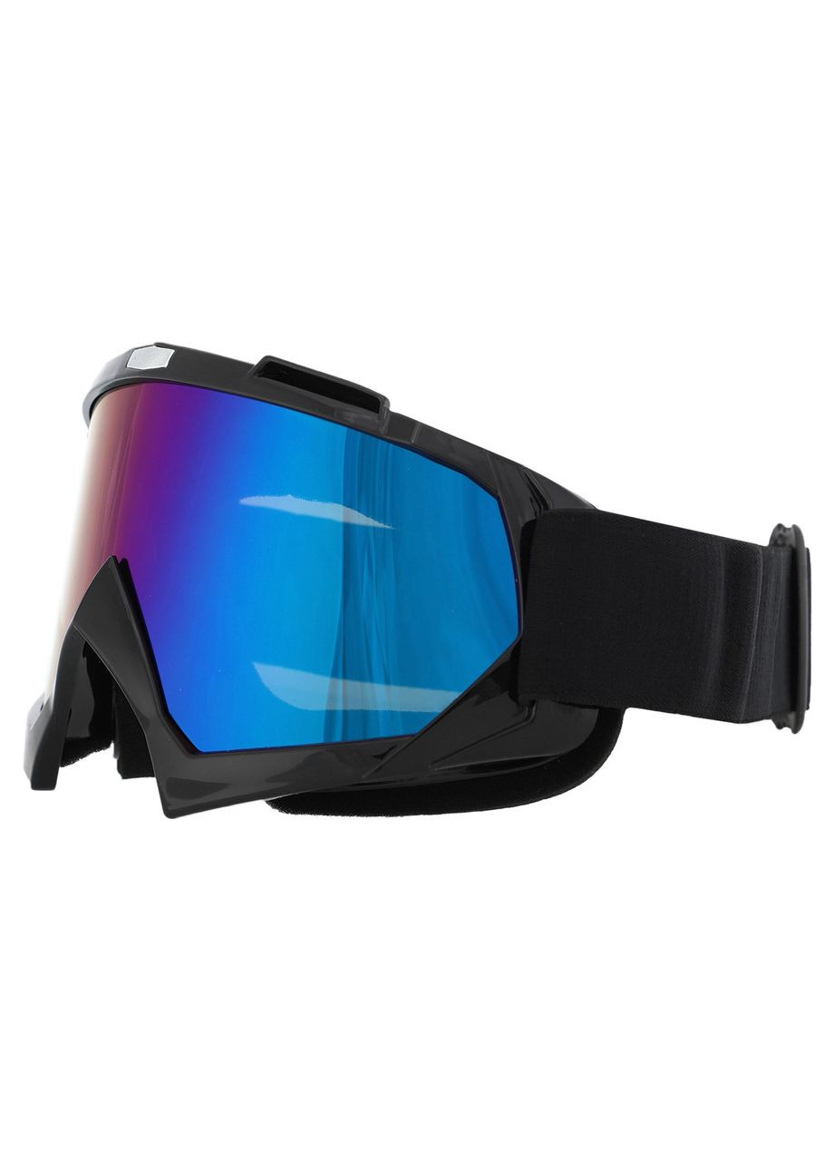 Лыжные очки (маска) затемненный визор (TPU, цвет оправы-черный) (MT003-2-BK1) SP-Sport (361434227)