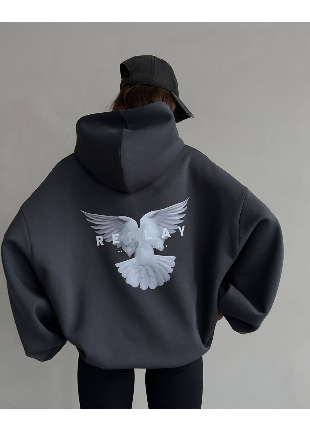 Женский худой оверсайз на флисе Osoblyva (358070037)