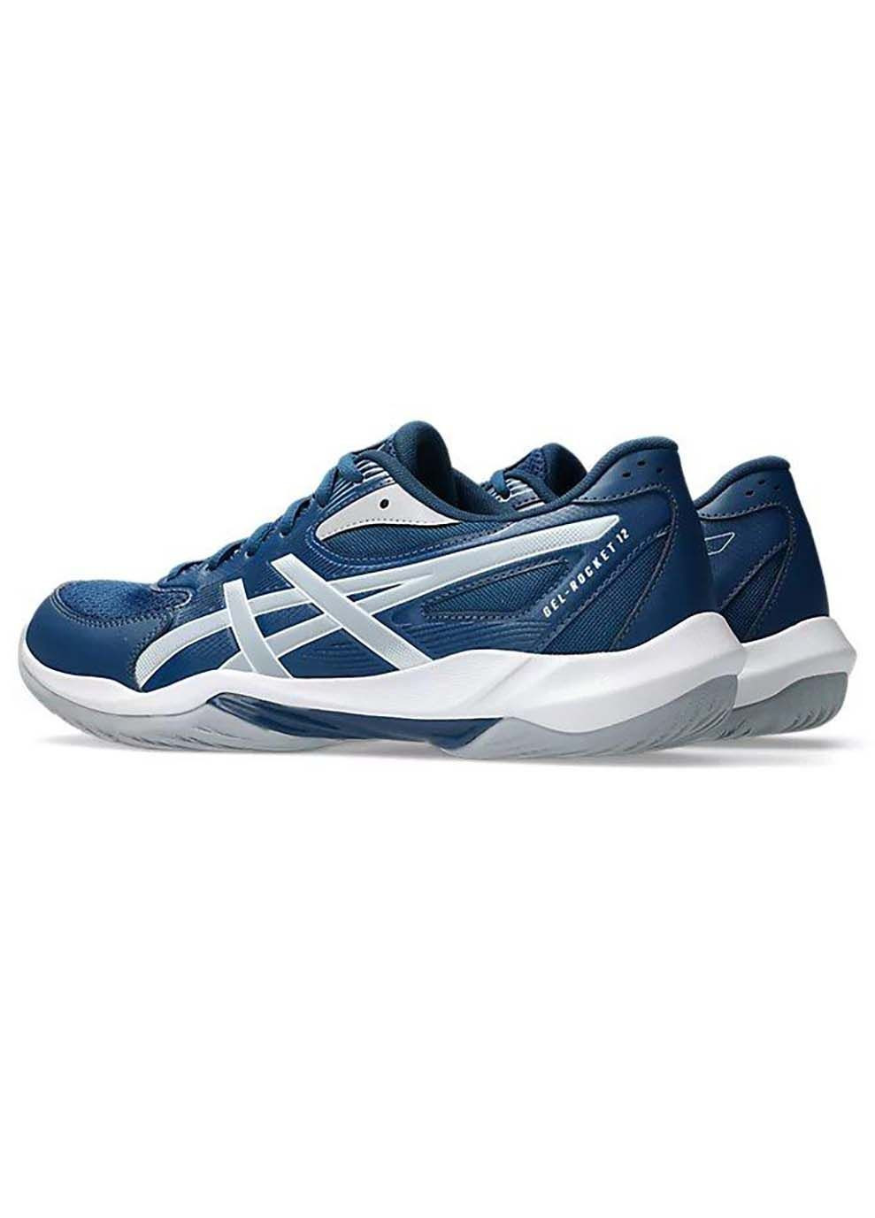 Жіночі Кросівки Gel-Rocket 12 Mako Blue/Piedmont Grey Asics комбіновані демісезони (367595219)