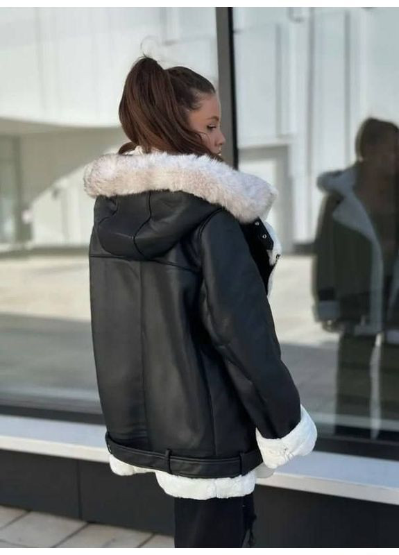 Дубленка с капюшоном Garna (365409421)